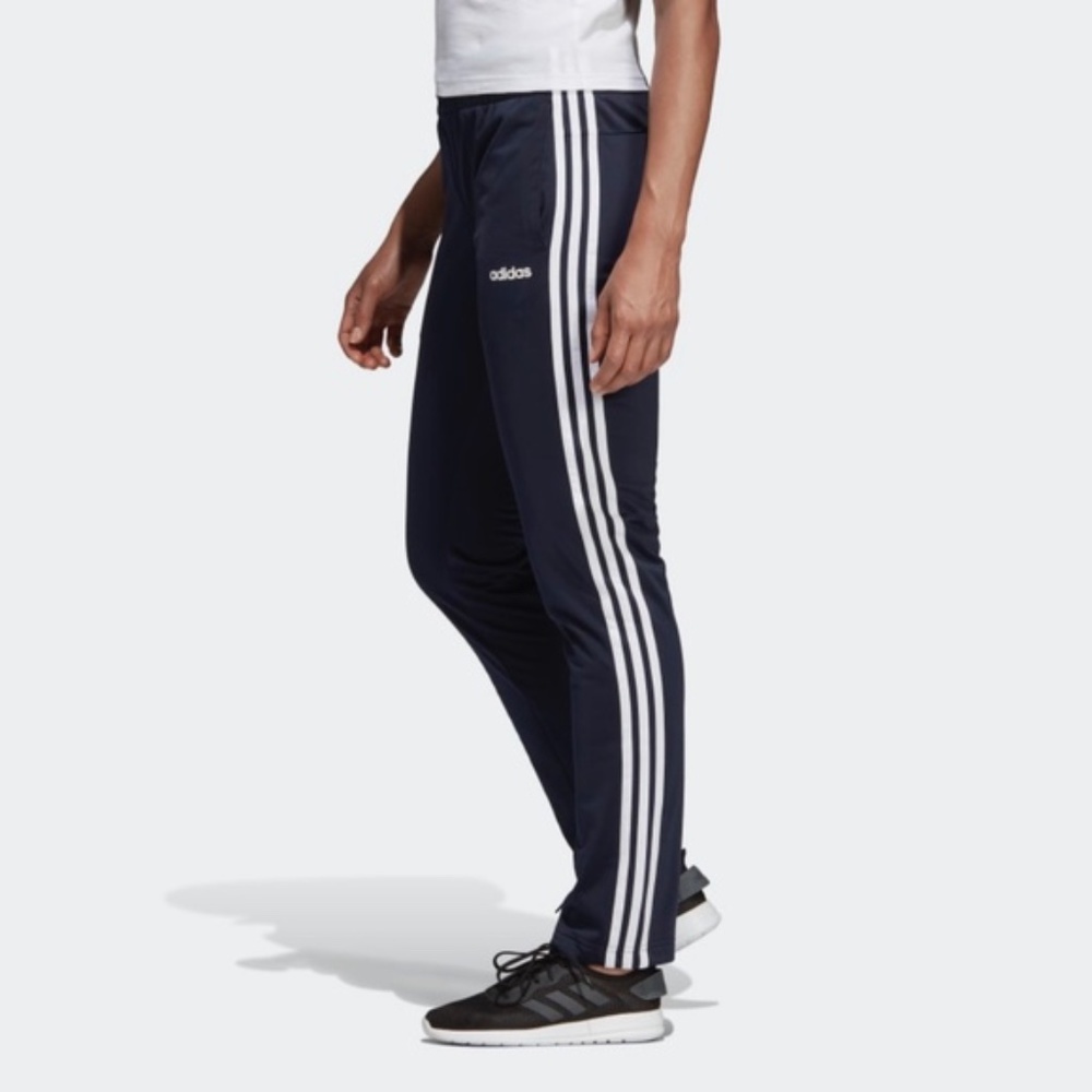 LAST TWO! Adidas Women's 3 Stripe Track Pants Navy